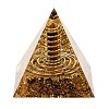 Orgonite Pyramid Resin Energy Generators DJEW-C019-01E-1