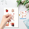 8 Sheets 8 Styles PVC Waterproof Wall Stickers DIY-WH0345-063-3