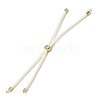 3MM Adjustable Round Nylon Braided Cord Bracelet Making FB-CBAA152-04G-36-2