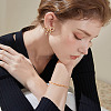 3 Strands 3 Colors Electroplate Glass Beads Strands EGLA-TADJ0001-12-7