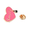 Golden Alloy Brooches JEWB-U004-05G-02-3