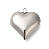 Anti-Tarnish 304 Stainless Steel Pendants STAS-H225-02C-P-1