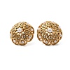 Ion Plating(IP) 304 Stainless Steel Stud Earrings for Women EJEW-Z068-05G-1