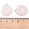 Alloy Enamel Pendants PALLOY-S192-03G-02-3