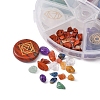 DIY Chakra Gemstone Jewelry Making Finding Kit DIY-YW0005-99-3