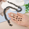 1 Strand Electroplate Glass Beads Strands EGLA-TA0013-31A-5