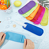 Rectangle Neoprene Antifreezing Ice Cream Holders Sets AJEW-WH20009-04-3