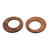 Natural Wenge Wood Pendants WOOD-T023-52B-02-3