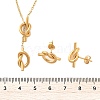 304 Stainless Steel Jewelry Set SJEW-V001-01G-4