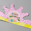 Birthday Crowns Paper Party Hat AJEW-WH0348-129D-2