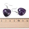 Natural Amethyst Dangle Earrings EJEW-E218-06P-4