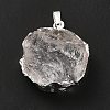 Natural Quartz Crystal Pendants G-P487-03P-4