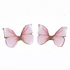 Two Tone Polyester Fabric Wings Crafts Decoration FIND-S322-012A-06-2