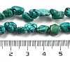 Natural HuBei Turquoise Beads Strands G-B089-B01-03-6