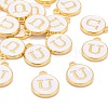Golden Plated Alloy Charms ENAM-S118-01U-4