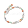 Electroplate Glass Beads Strands EGLA-P065-02A-04-2