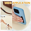 Non-Slip Silicone Hanger Grips DIY-WH0671-151B-4