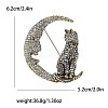 Alloy and Glass Rhinestone Brooch PW-WG8947A-02-1