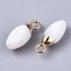 Natural Freshwater Shell Charms SHEL-N026-46-2