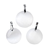 Natural Selenite Pendants G-M091-01D-1