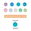 90Pcs 9 Colors Natural Dolomite Beads G-NB0003-21-2