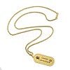 Constellation 304 Stainless Steel Micro Pave Clear Cubic Zirconia Wheat Chain Pendant Necklaces for Women Men LS-NJEW-U007-01L-2