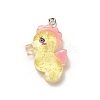 Marine Animal Series Resin Pendants RESI-Q012-01C-04-1