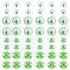 120Pcs 4 Styles Electroplate Glass Beads EGLA-TADJ0001-13C-2
