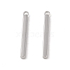 Non-Tarnish 304 Stainless Steel Pendants STAS-G336-03B-P-1