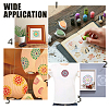 2Sheets 2 Styles Plastic Drawing Painting Stencils Templates DIY-CA0001-86-5
