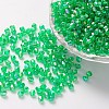 Bicone AB Color Plated Eco-Friendly Transparent Acrylic Beads LS-X-TACR-A003-4mm-18-1