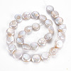Natural Keshi Pearl Beads Strands PEAR-S018-03B-3