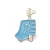 Fist with Flag Enamel Pins JEWB-R050-02P-05-1