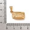 304 Stainless Steel with Crystal Rhinestone Pendants RB-CBA9060-02G-3