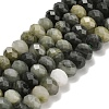 Natural Green Rutilated Quartz Beads G-C259-A08-5x8mm-2
