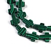 Synthetic Malachite Beads Strands G-I369-A12-01-4