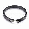 Cowhide Leather Bracelets BJEW-G575-09C-1