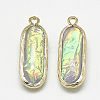 Resin Pendants RESI-Q185-07A-07-2