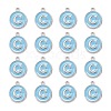 Platinum Plated Alloy Enamel Charms LS-X-ENAM-S118-04C-P-2