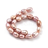 Natural Cultured Freshwater Pearl Beads Strands PEAR-P062-29E-3