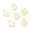 304 Stainless Steel Charms STAS-H149-19G-2
