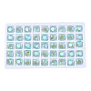 Glass Rhinestone Cabochons MRMJ-N029-02A-03-1