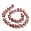 Natural Rhodonite Beads Strands G-E571-01C-2