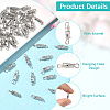50Pcs Brass Screw Clasps KK-BBC0018-50P-3