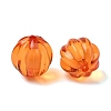 Autumn Theme Transparent Acrylic Beads TACR-S089-20mm-11-3