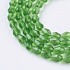 Faceted Glass Beads Strands GLAA-A036-F21-3