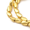 Electroplate Glass Beads Strands EGLA-F166-05A-G-3