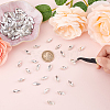 Fingerinspire 100Pcs Pointed Back Glass Rhinestone Cabochons RGLA-FG0001-05A-3