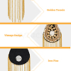 SUPERFINDINGS 2Pcs Fashionable Tassel Epaulettes FIND-FH0008-80G-3