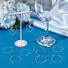 40Pcs Brass Earring Hooks STAS-BBC0016-25S-02-4